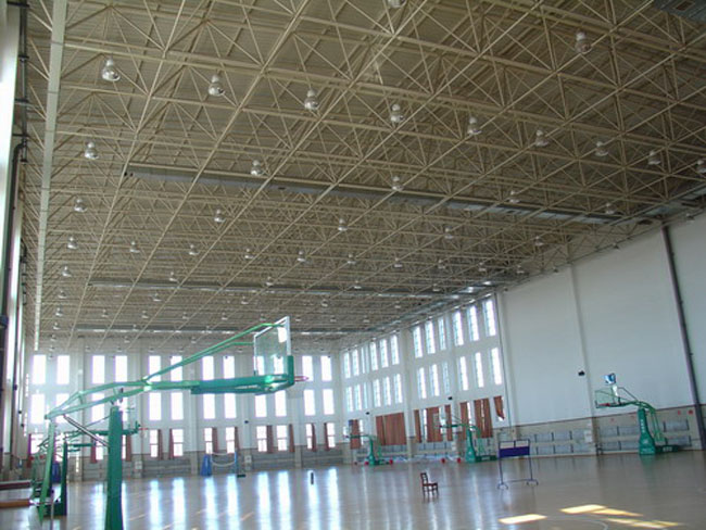 滨州篮球馆网架案例